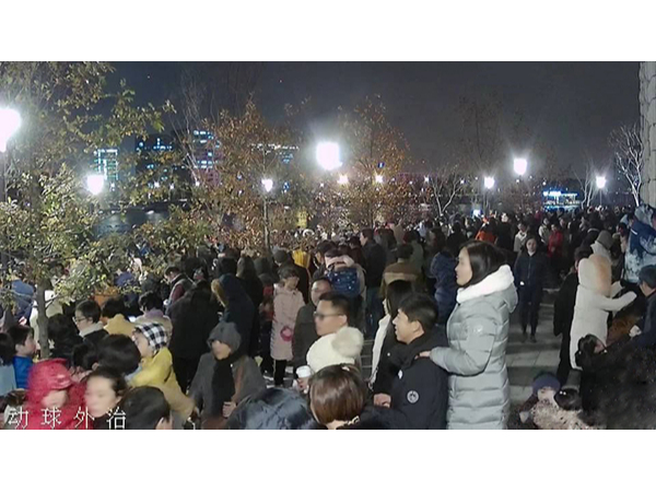 大漁灣風情商業街音樂噴泉來了！